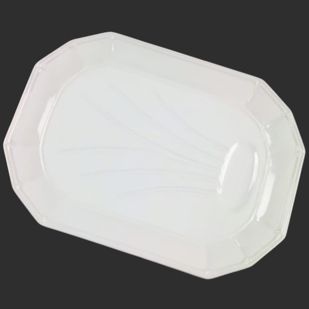 Huge Pfaltzgraff Platter Fish Big Dinners XL Serving Dish Providence White Tray